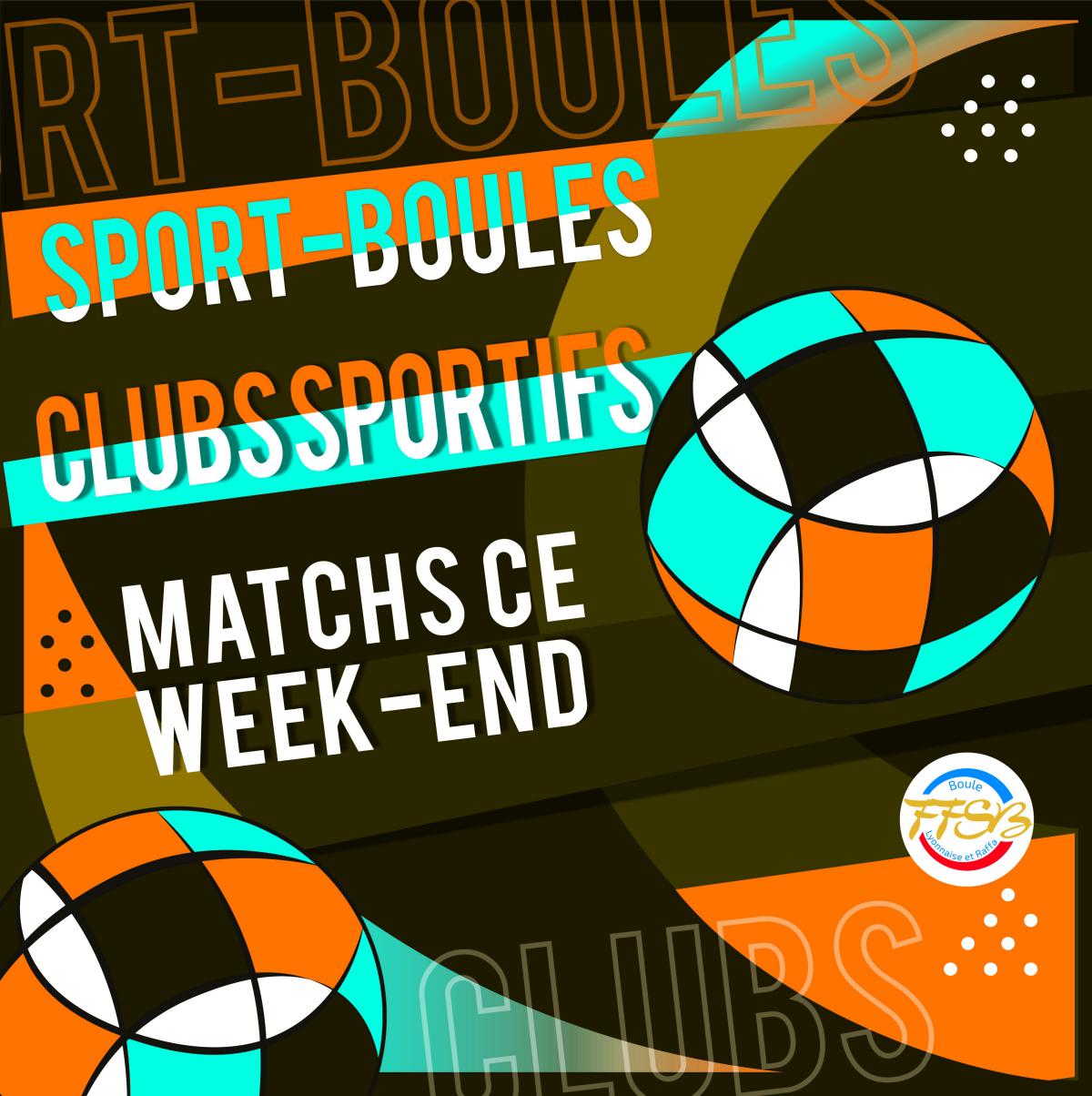 Au programme ce week-end