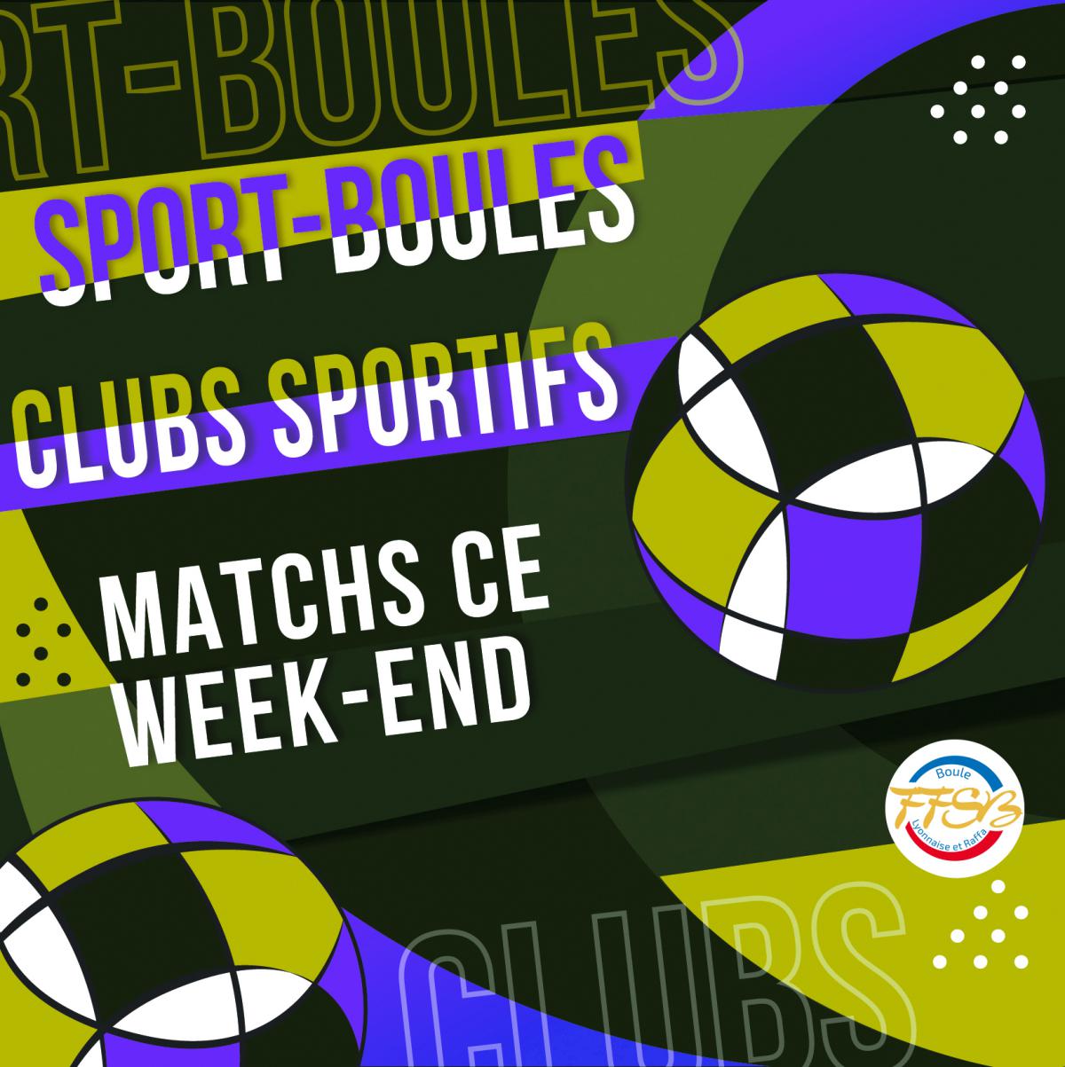 Au programme ce week-end