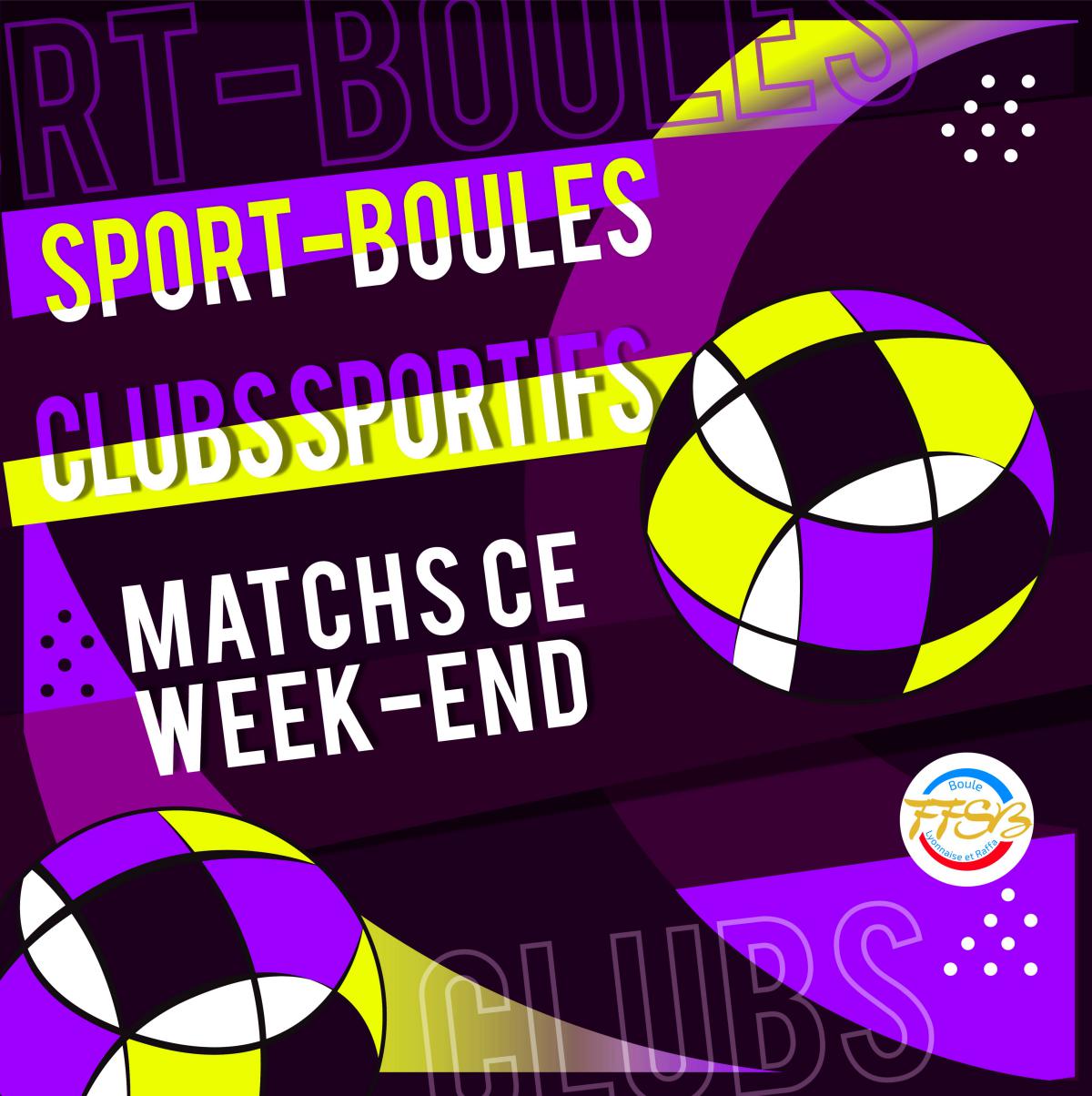 Au programme ce week-end