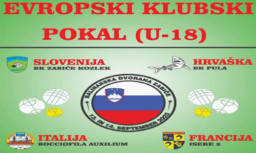 COUPE D&rsquo;EUROPE des clubs JEUNEs 2025