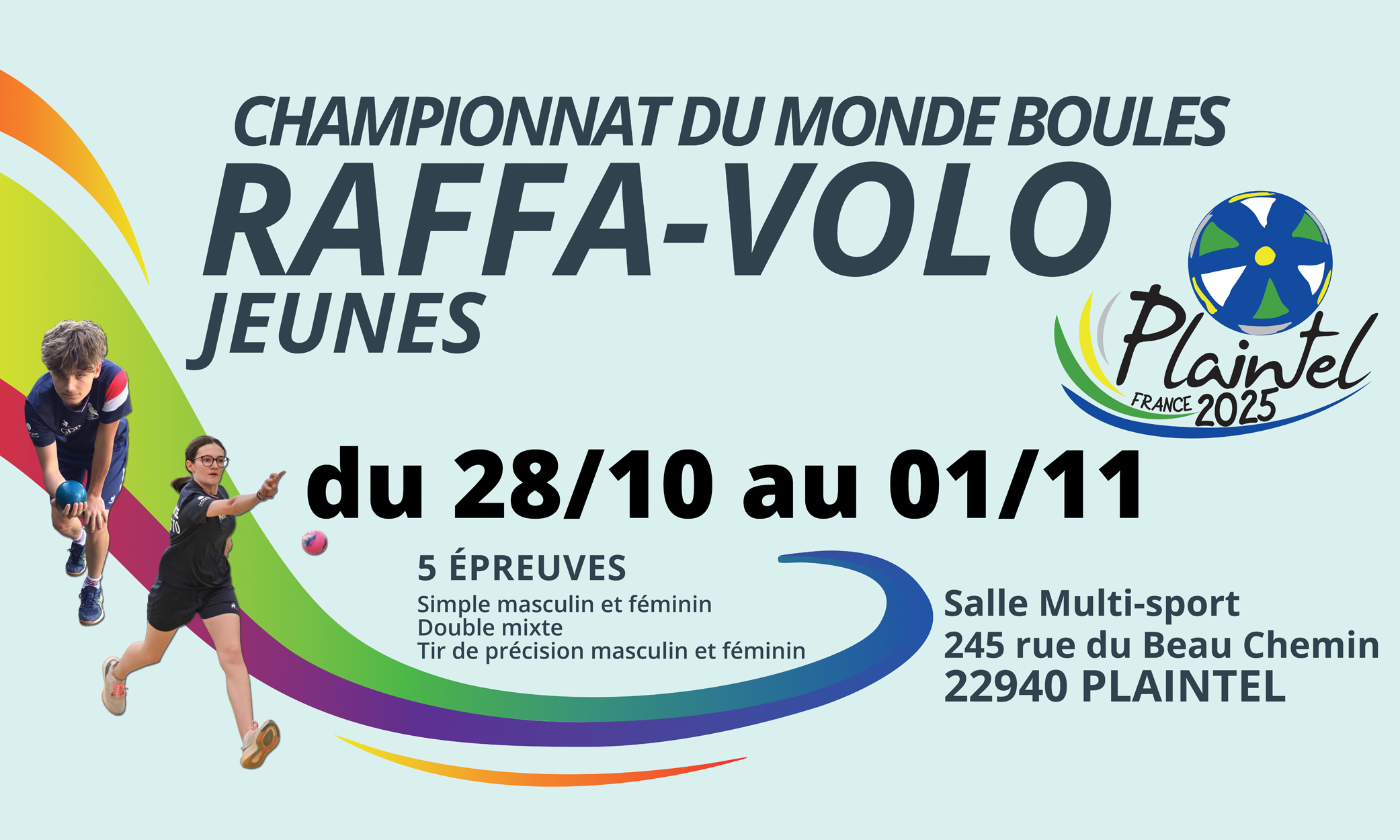 MONDIAL RAFFA-VOLO JEUNES À plaintel : rÉsultatS