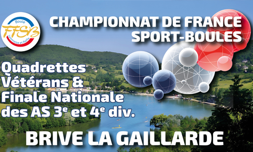 CHAMPIONNAT DE FRANCE VÉTÉRANS ET FINALE DES AS 3e et 4e  DIV. À BRIVE-LA-GAILLARDE : RÉSULTATS